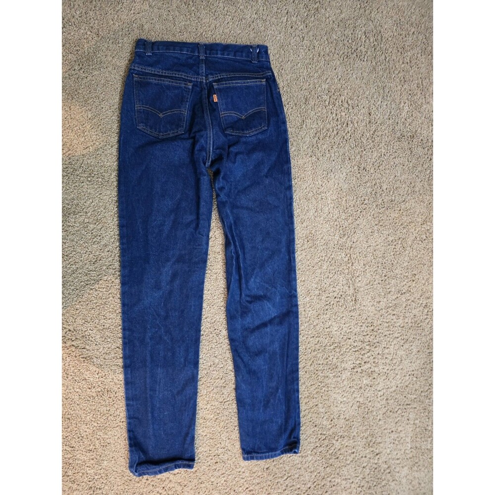 Vintage Levi's Orange Tab High Waist Mom Jeans Made USA Juniors 11 Actual 28x31 - Picture 2 of 13